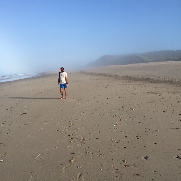 Nicholas Papadonis at Cape Cod National Seashore