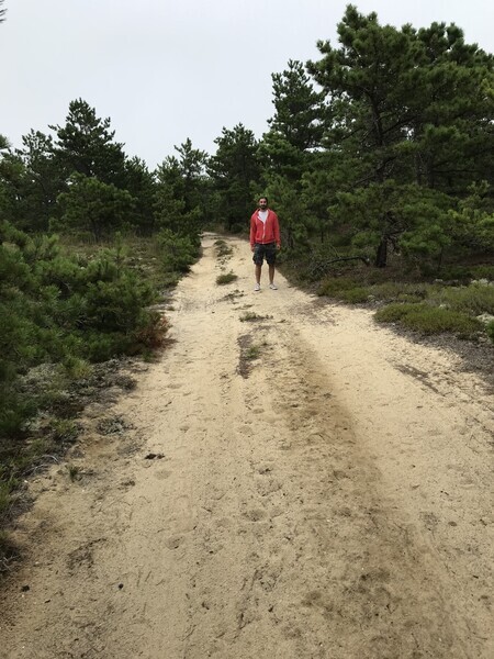 Nicholas Papadonis at Cape Cod National Seashore