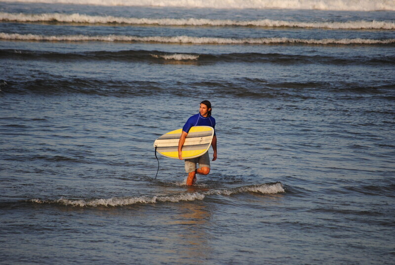 Nicholas Papadonis Surfing
